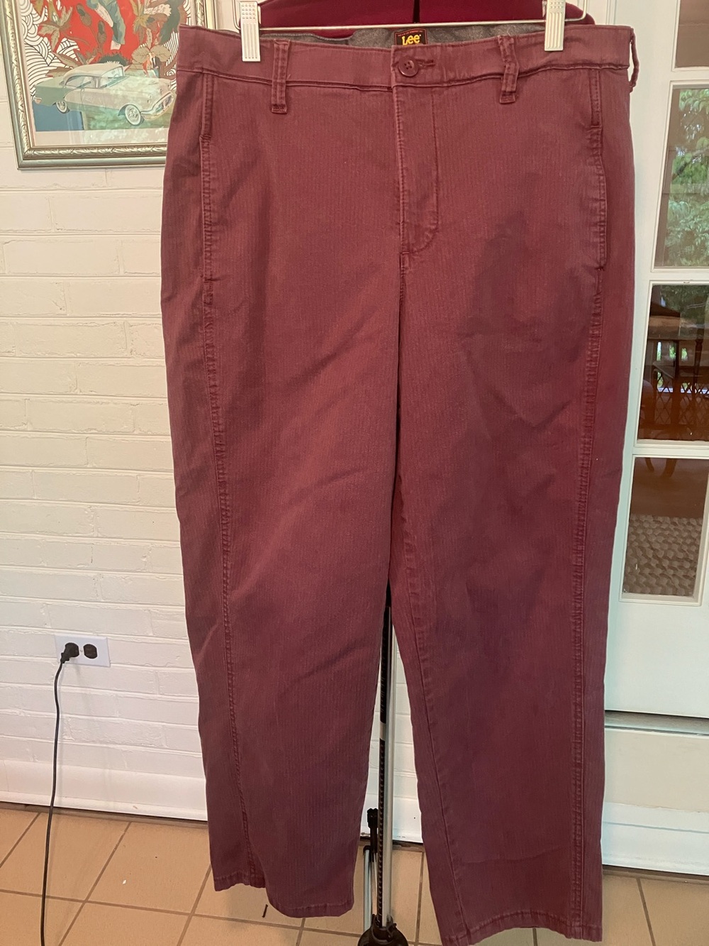 Lee Women’s Wine Twill Pants